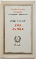 Svenska Akademins Intr&auml;destal Tor Andrae