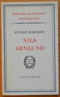 Nils Ahnlund  intr&auml;destal i Svenska akademien