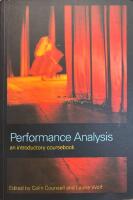 Performance analysis : an introductory coursebook