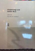 Happenings and other acts