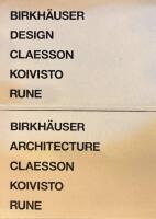 Claesson Koivisto Rune: 1. Architecture;  2. Design