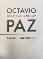 Till analogins lov : ess&auml;er