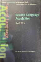 Second language acquisition