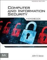 Computer and information security handbook
