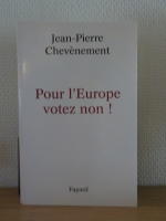 Pour l'Europe votez non !