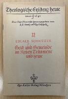 Geist und Gemeinde im Neuen Testament und heute