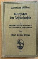 Geschichte der Philosophie VI: Die Philosophie im ersten Drittel des neunzehnten Jahrhunderts