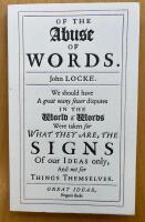 Of the Abuse of Words