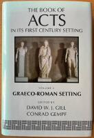 The Book of Acts in Its First Century Setting. Vol. 2. Graeco-Roman Setting