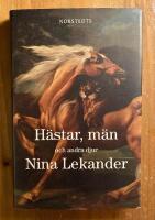 H&auml;star, m&auml;n och andra djur