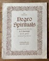 The Celebrated Negro Spirituals. Arranged for Solo Voice (Containing 10 Negro Spirituals