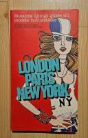 Guide till modets huvudst&auml;der London Paris New York