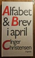 Alfabet & Brev i april 