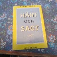 H&auml;nt och sagt