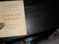 Svensk lag och r&auml;tt