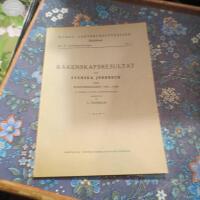 R&auml;kenskapsresultat fr&aring;n svenska jordbruk 1947-1948
