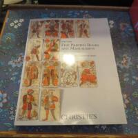Fine printed books and manuscipts