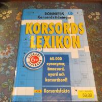 Korsordslexikon, 6:e upplagan