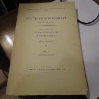 Sveriges bibliografi 1600 - talet h&auml;fte 2