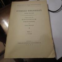 Sveriges bibliografi 1600 - talet h&auml;fte 1