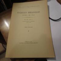 Sveriges bibliografi intill &aring;r 1600 band 3 h&auml;fte 5