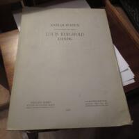 Antiquit&auml;ten aus dem besitz des herrn Louis Berghold Danzig