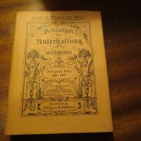 Biblioyhek der unterhaltung und des wissens 8 1885