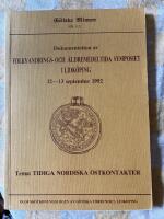 Dokumentation av Folkvandrings- och &auml;ldremedeltida symposiet i Lidk&ouml;ping 12-13 september 1992