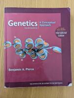 Genetics - a conceptual approach