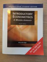 Introductory econometrics : a modern approach