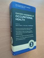 Oxford Handbook of Occupational Health third edition