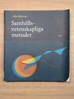 Samh&auml;llsvetenskapliga metoder