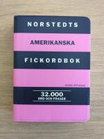 Norstedts amerikanska fickordbok : amerikansk-svensk/svensk-amerikansk