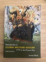 Introduction to Global Military History: 1775 to the present day