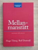 Mellanmansr&auml;tt
