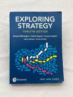 Exploring strategy - text and cases