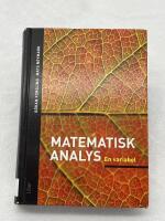Matematisk analys En variabel