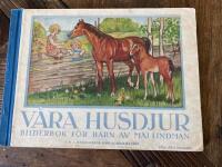 V&aring;ra husdjur Bilderbok f&ouml;r barn