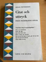Citat och uttryck fr&aring;n fr&auml;mmande spr&aring;k
