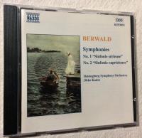 Berwald, Symphonies / No 1 Sinfonie s&eacute;rieuse / No 2 Sinfonie capricieuse