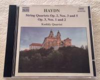 Haydn, String Quartets, Op 2, Nos 3 and 5, Op 3, Nos 1 and 2