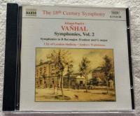 The 18th Century Symphony, Johann Baptist Vanhal (Wanhal), Symphonies, Vol 2, Symphonies in B flat major, D minor and G major