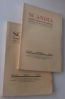 SCANDIA Tidskrift f&ouml;r historisk forskning Band XIII:1 och XIII:2, &Aring;rg&aring;ng 1940