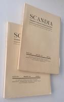 SCANDIA Tidskrift f&ouml;r historisk forskning Band XIV:1 och XIV:2, &Aring;rg&aring;ng 1941