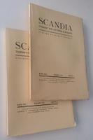 SCANDIA Tidskrift f&ouml;r historisk forskning Band XVI:1 och XVI:2, &Aring;rg&aring;ng 1944