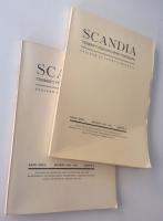 SCANDIA Tidskrift f&ouml;r historisk forskning Band XXIII:1 &Aring;rg&aring;ng 1955-1956 och XXIII:2 &Aring;rg&aring;ng 1955-1957