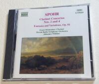 SPOHR Clarinet Concertosos 2 and 4, Fantasia and Variations, Op 81