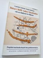 B&aring;tar i 1600-talets Stockholm &ndash; om sex b&aring;tfyndi kv H&auml;sten