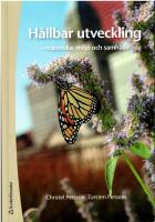 H&aring;llbar utveckling : m&auml;nniska, milj&ouml; och samh&auml;lle