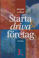 Starta & driva F&ouml;retag